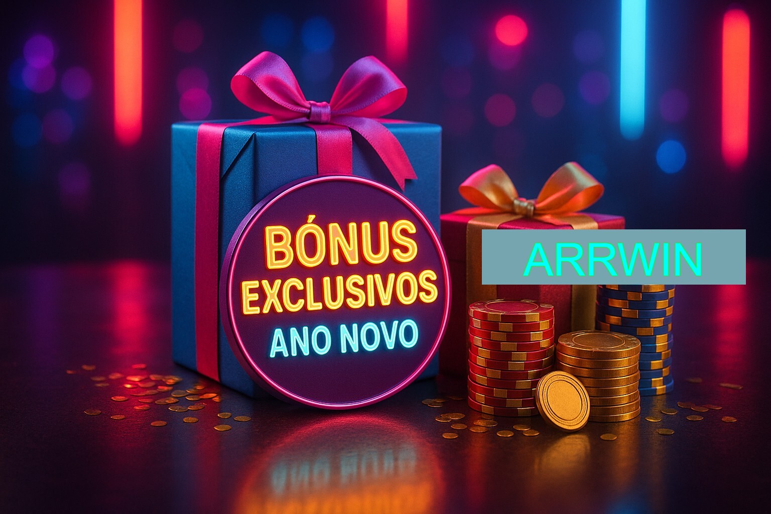 Promoções de Ano Novo no ARRWIN